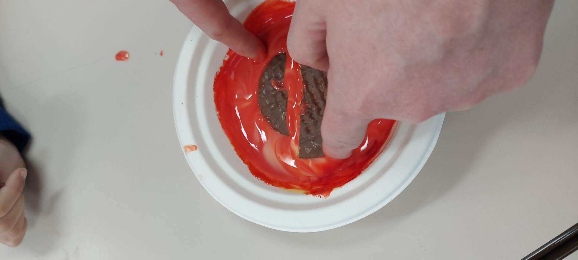 Tectonic plates demonstration 2